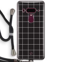 Rooster 2: HTC U12+ Transparant Hoesje met koord