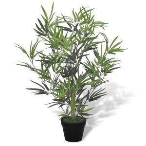 VidaXL Kunstboom met pot bamboe 80 cm