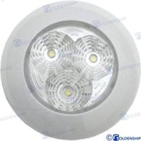 Luces interiores y de cortesía GS10438 - PLAFON INTERIOR LED 3W 12V-28V BLANCO