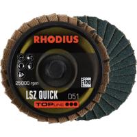 Rhodius 303933 LSZ QUICK Lamellenschijf RVS, Staal, Non-ferrometaal 10 stuk(s)