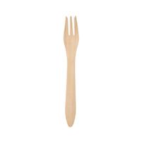 Duni Berkenhouten Vorken 19 cm 10 Stuks