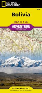 Wegenkaart - landkaart 3406 Adventure Map Bolivia | National Geographi