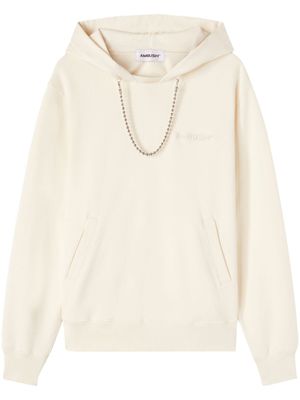 AMBUSH hoodie Ballchain en coton biologique - Tons neutres