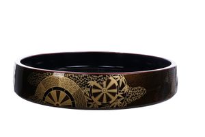 Zwarte Sushi Oke Kaza - Lacquerware - 31 x 6cm