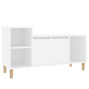 The Living Store TV-Kast TV-kast - 100 x 35 x 55 cm - Wit