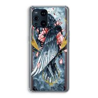Golden Raven: Oppo Find X3 Pro Transparant Hoesje