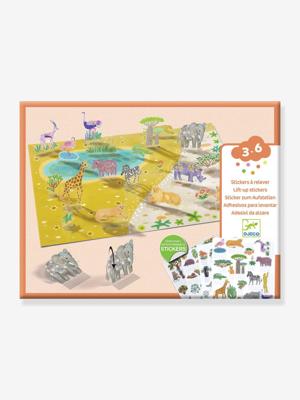 3-6 Stickers om op te tillen DJECO geel