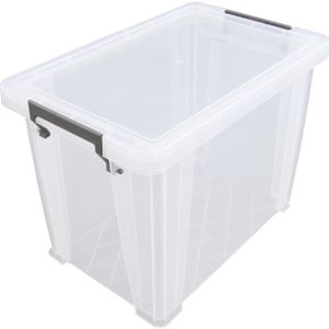 Allstore Opbergbox - 18,5 liter - Transparant - 40 x 26 x 29 cm   -