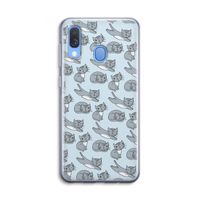 Poezen: Samsung Galaxy A40 Transparant Hoesje Poezen: Samsung Galaxy A40 Transparant Hoesje