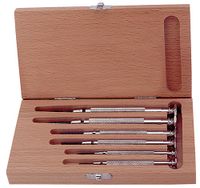 Kukko Set precisieschroevendraaiers | 6 delig | sleuf | 1 stuk - 250-560 250-560 Kukko Set precisieschroevendraaiers | 6 delig | sleuf | 1 stuk - 250-560 250-560