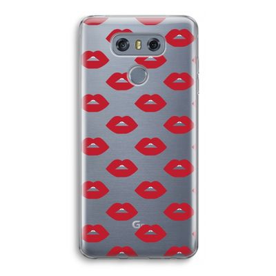 Lips: LG G6 Transparant Hoesje