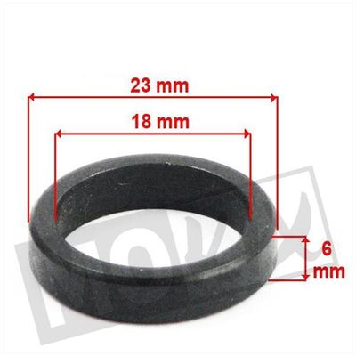 Begrenzing ring 18x23x6 Minarelli