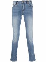 Philipp Plein jean à coupe slim - Bleu