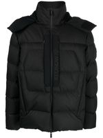 Moncler doudoune à capuche amovible - Noir