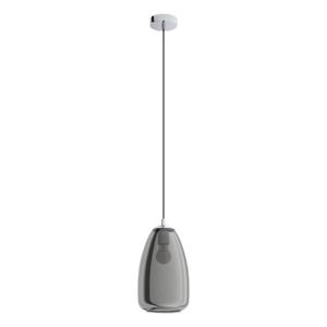 EGLO ALOBRASE hangende plafondverlichting Flexibele montage E27 Zwart, Chroom