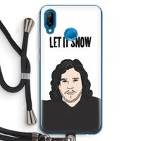 Let It Snow: Huawei P20 Lite Transparant Hoesje met koord