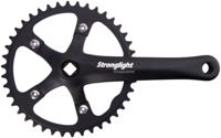 STRONGLIGHT crankstel "impact" crankset strongl.impact matt black
