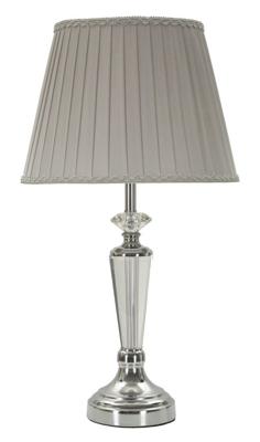 TAFELLAMP ZILVERKLEURIG CM Ø 30X56