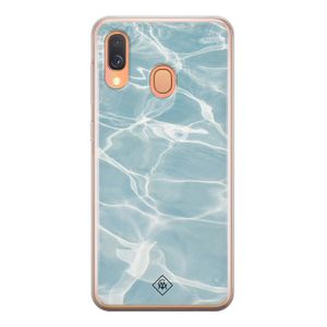 Samsung Galaxy A40 siliconen hoesje - Oceaan