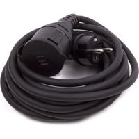 Verlengsnoer rubber - 5 meter - spatwaterdicht IP44 - 3500W - 3-polig
