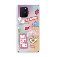 Positivity: Samsung Galaxy Note 10 Lite Transparant Hoesje
