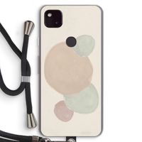 Geo #9: Pixel 4a 5G Transparant Hoesje met koord