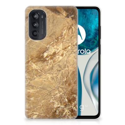 Motorola Moto G52/G82 | TPU | Siliconen hoesje | Marmer Creme