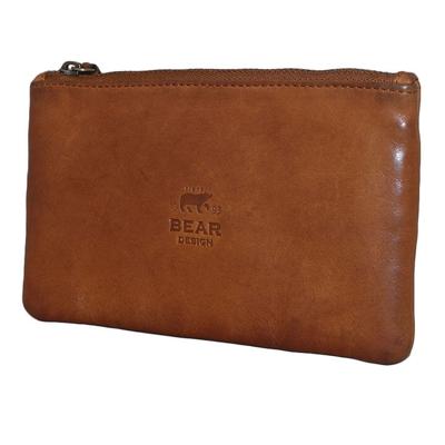 Bear Design Leren Etui Cognac