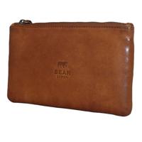 Bear Design Leren Etui Cognac