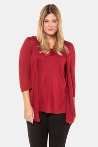 Ulla Popken 2-in-1 shirt - Grote Maten Ulla Popken 2-in-1 shirt - Grote Maten