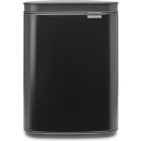 Brabantia Bo Prullenbak - 4 l - zwart mat 222481