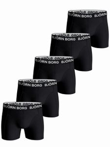 Bjorn Borg boxershorts cotton stretch 5-pack zwart