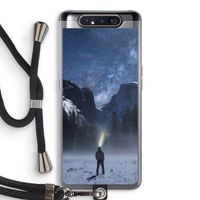 Wanderlust: Samsung Galaxy A80 Transparant Hoesje met koord