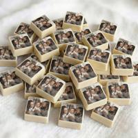 Chocolade bonbons met foto