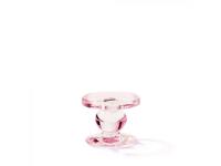 Ambiente kandelaar glas rose ø9xh7cm