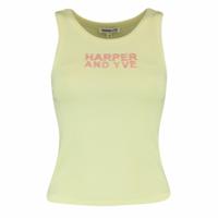 Harper & Yve - Geel | Dames | Top | Geel | M | regular | Kamst mode