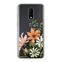 Floral bouquet: OnePlus 7 Transparant Hoesje
