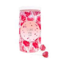 Les Folies De Lowie 'Elsje' - "I Love You" hartlollies - 550g