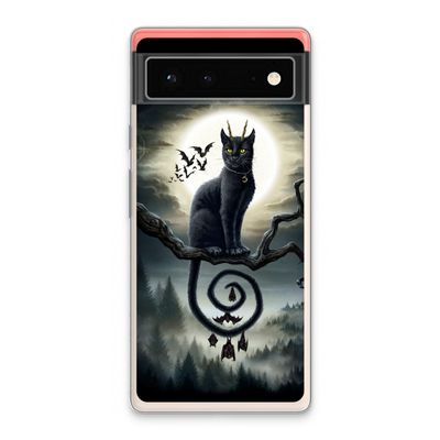 Moonlight Companions: Google Pixel 6 Transparant Hoesje