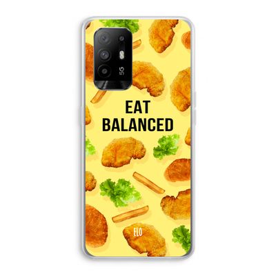 Eat Balanced: Oppo A95 5G Transparant Hoesje