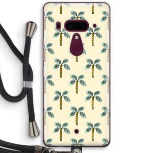 Paradise: HTC U12+ Transparant Hoesje met koord
