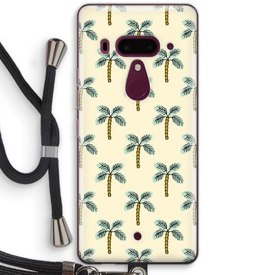 Paradise: HTC U12+ Transparant Hoesje met koord