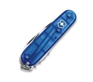 Victorinox Spartan 1.3603.T2 Zwitsers zakmes Aantal functies 12 Blauw (transparant)