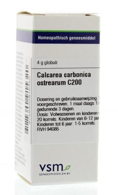 VSM Calcarea carbonica ostrearum C200 4 Gram VSM Calcarea carbonica ostrearum C200 4 Gram