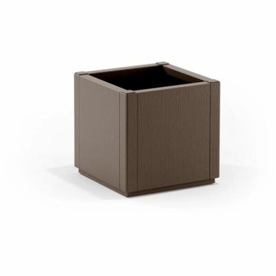 Bloempot Stefanplast Taupe Vierkant