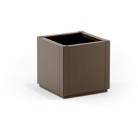 Bloempot Stefanplast Taupe Vierkant