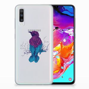 Samsung Galaxy A70 Telefoonhoesje met Naam Merel