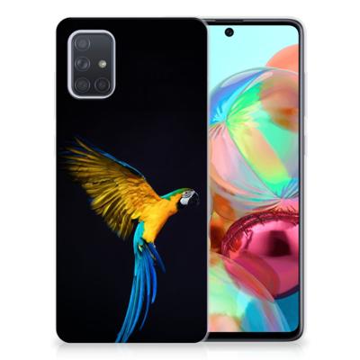 Samsung Galaxy A71 | TPU Hoesje | Papegaai