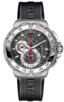 Horlogeband Tag Heuer CAH101D / BT6040 Kunststof/Plastic Zwart 22mm