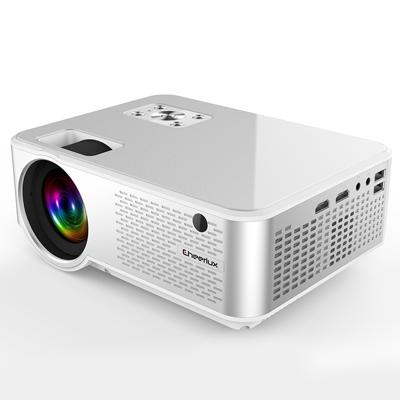 Cheerlux C9 2800 lumens 1280x720 720P HD Smart projector ondersteuning HDMI x 2/USB x 2/VGA/AV (wit)